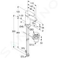 Kludi Pure&Solid Umvadlov batria s vpustom, chrm