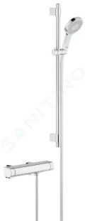 Grohe Grohtherm 2000 Termostatick sprchov batria, sprchov sprava 90 cm, chrm