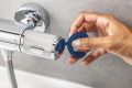Grohe QuickFix Precision Start Termostatick� sprchov� bat�ria, matn� �ierna