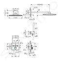 Grohe Grohtherm SmartControl Perfect Sprchov set s termostatom pod omietku, 31 cm, 2 prdy, chrm