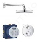 Grohe Grohtherm Sprchov sprava Tempesta 210 s termostatom pod omietku, chrm