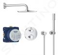 Grohe Grohtherm Sprchov sprava Rainshower Cosmopolitan 210 s termostatom pod omietku, chrm