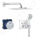 Grohe Grohtherm SmartControl Sprchov set Perfect s podomietkovm termostatom, 2 prdy, chrm