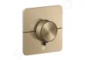 Axor ShowerSelect ID Termostatick sprchov batria pod omietku, HighFlow, kefovan bronz