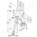 Kludi Pure&Easy Umvadlov batria s vpustom, chrm