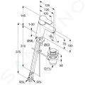 Kludi Pure&Easy Umvadlov batria s vpustom, chrm