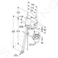 Kludi Pure&Easy Umvadlov batria s vpustom, chrm