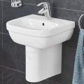 Grohe Euro Ceramic Umvadlo s prepadom, 45x40 cm, alpsk biela