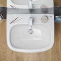 Grohe Euro Ceramic Umvadlo s prepadom, 600x480 mm, alpsk biela