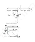 Grohe Euro Ceramic Umvadlo s prepadom, 60x48 cm, alpsk biela