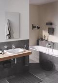 Grohe Bau Ceramic Umvadlo nbytkov 56x40 cm, s 1 otvorom na batriu, alpsk biela