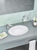 Grohe Bau Ceramic Umvadlo zpustn, 560x420 mm, s prepadom, alpsk biela