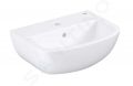 Grohe Bau Ceramic Umvadielko 45x35 cm, s 1 otvorom na batriu, alpsk biela
