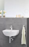 Grohe Bau Ceramic Umvadielko 45x35 cm, s 1 otvorom na batriu, alpsk biela