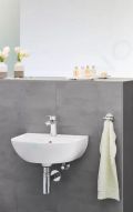 Grohe Bau Ceramic Umvadielko 453x354 mm, s 1 otvorom na batriu, alpsk biela