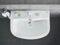 Grohe Bau Ceramic Umvadielko 45x35 cm, s 1 otvorom na batriu, alpsk biela