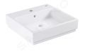 Grohe Cube Ceramic Umvadlo s prepadom, 50x49 cm, PureGuard, alpsk biela