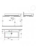 Grohe Cube Ceramic Umvadlo s prepadom, 100x49 cm, PureGuard, alpsk biela