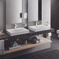 Grohe Cube Ceramic Umvadlo s prepadom, 600x490 mm, PureGuard, alpsk biela