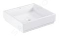 Grohe Cube Ceramic Umvadlo bez prepadu, 50x47 cm, PureGuard, alpsk biela