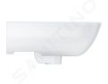 Grohe Start Edge Umvadlo 55x40 cm, s prepadom, otvor na batriu, alpsk biela