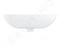 Grohe Start Edge Umvadlo 55x40 cm, s prepadom, otvor na batriu, alpsk biela
