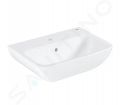Grohe Start Edge Umvadlo 55x40 cm, s prepadom, otvor na batriu, alpsk biela
