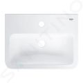 Grohe Start Edge Umvadlo 60x45 cm, s prepadom, otvor na batriu, alpsk biela