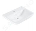 Grohe Start Edge Umvadlo 60x45 cm, s prepadom, otvor na batriu, alpsk biela