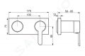 Hansa Designo Batria pod omietku na 2 spotrebie, chrm