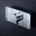 Axor One Termostatick batria pod omietku, na 3 spotrebie, chrm