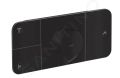 Axor One Termostatick batria pod omietku, na 3 spotrebie, matn ierna