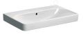 Geberit Smyle Square Umvadlo, 75x48x17 cm, s prepadom, bez otvoru na batriu, biela