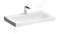 Geberit Xeno 2 Umvadlo 90x48 cm, otvor na batriu, bez prepadu, s KeraTect, biela