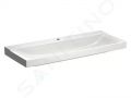 Geberit Xeno 2 Umvadlo 120x48 cm, otvor na batriu, bez prepadu, s KeraTect, biela