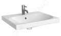 Geberit Acanto Umvadlo 60x48 cm, otvor na batriu, s prepadom, biela