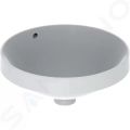Geberit VariForm Umvadlo zpustn, priemer 40 cm, s prepadom, biela