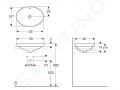 Geberit VariForm Umvadlo zpustn 550x400 mm, s prepadom, biela