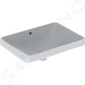 Geberit VariForm Umvadlo zpustn 55x40 cm, s prepadom, biela