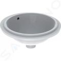 Geberit VariForm Umvadlo vstavan, priemer 39 cm, s prepadom, biela