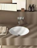 Geberit VariForm Umvadlo vstavan, priemer 39 cm, s prepadom, biela