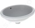 Geberit VariForm Umvadlo vstavan, 56x50 cm, s prepadom, biela