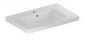 Geberit iCon Umvadlo, 90x48x16 cm, s prepadom, s otvorom na batriu, biela