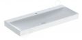 Geberit ONE Umvadlo, 120x48x14 cm, bez prepadu, s otvorom na batriu, KeraTect, biela