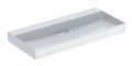 Geberit ONE Umvadlo, 105x48x14 cm, skryt prepad, bez otvoru na batriu, vodorovn odtok, KeraTect, biela