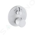 Kludi Balance Termostatick batria pod omietku, na 2 spotrebie, biela/chrm