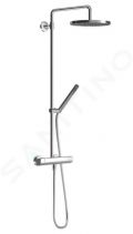 Hansa Tempra Style Sprchov systm s termostatickou batriou a so sprchovou spravou, chrm