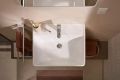 Hansgrohe Xanuia Q Umvadlo 60x48 cm, s prepadom, otvor na batriu, biela