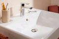 Hansgrohe Xanuia Q Umvadlo 65x48 cm, s prepadom, otvor na batriu, biela