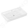 Hansgrohe Xanuia Q Umvadlo 80x48 cm, bez prepadu, otvor na batriu, biela